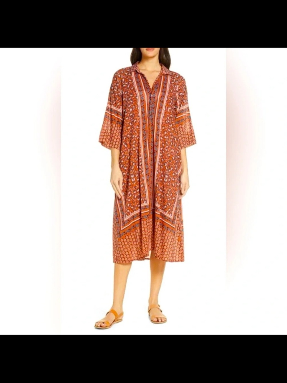 Roller Rabbit Naia Midi Shirtdress